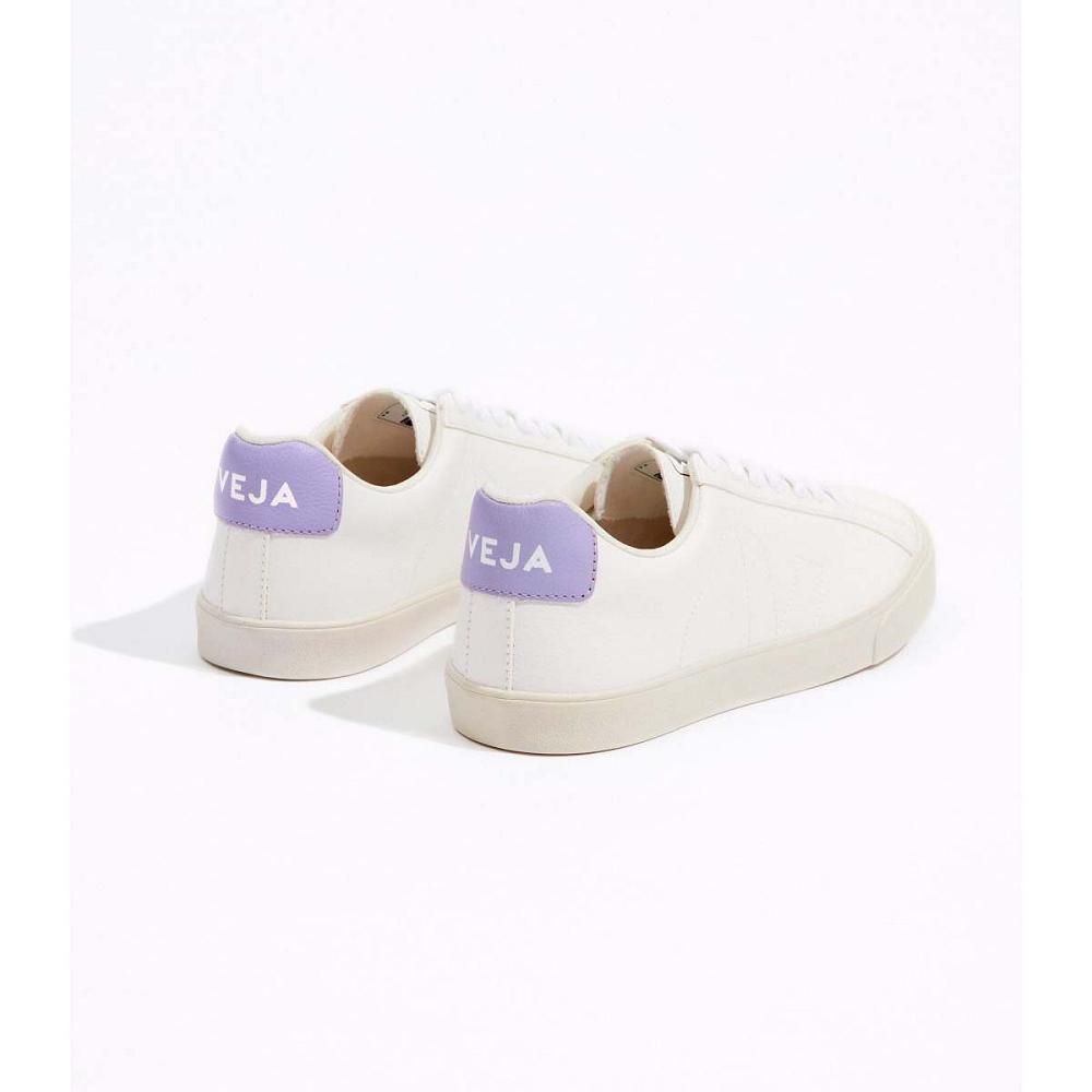 Veja ESPLAR CHROMEFREE Sneakers Dames White/Purple | BE 618LIS